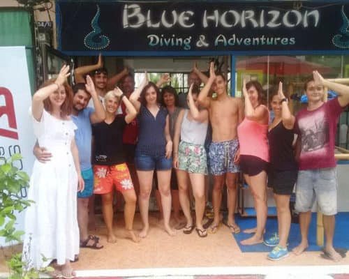 blue horizon diving koh phangan france thailande plongee